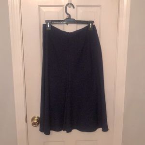 Navy blue Aline skirt